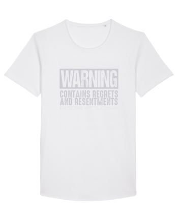Warning Contains Regrets And Resentments White