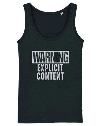 Warning Explicit Content Black