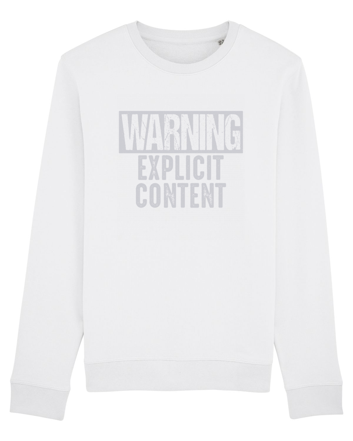 Bluză mânecă lungă Unisex Rise White