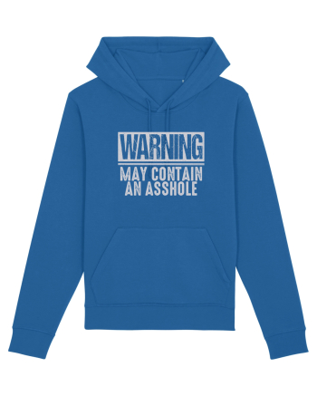 Warning May Contain An Asshole Royal Blue