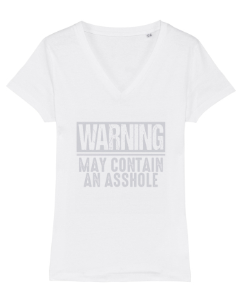 Warning May Contain An Asshole White