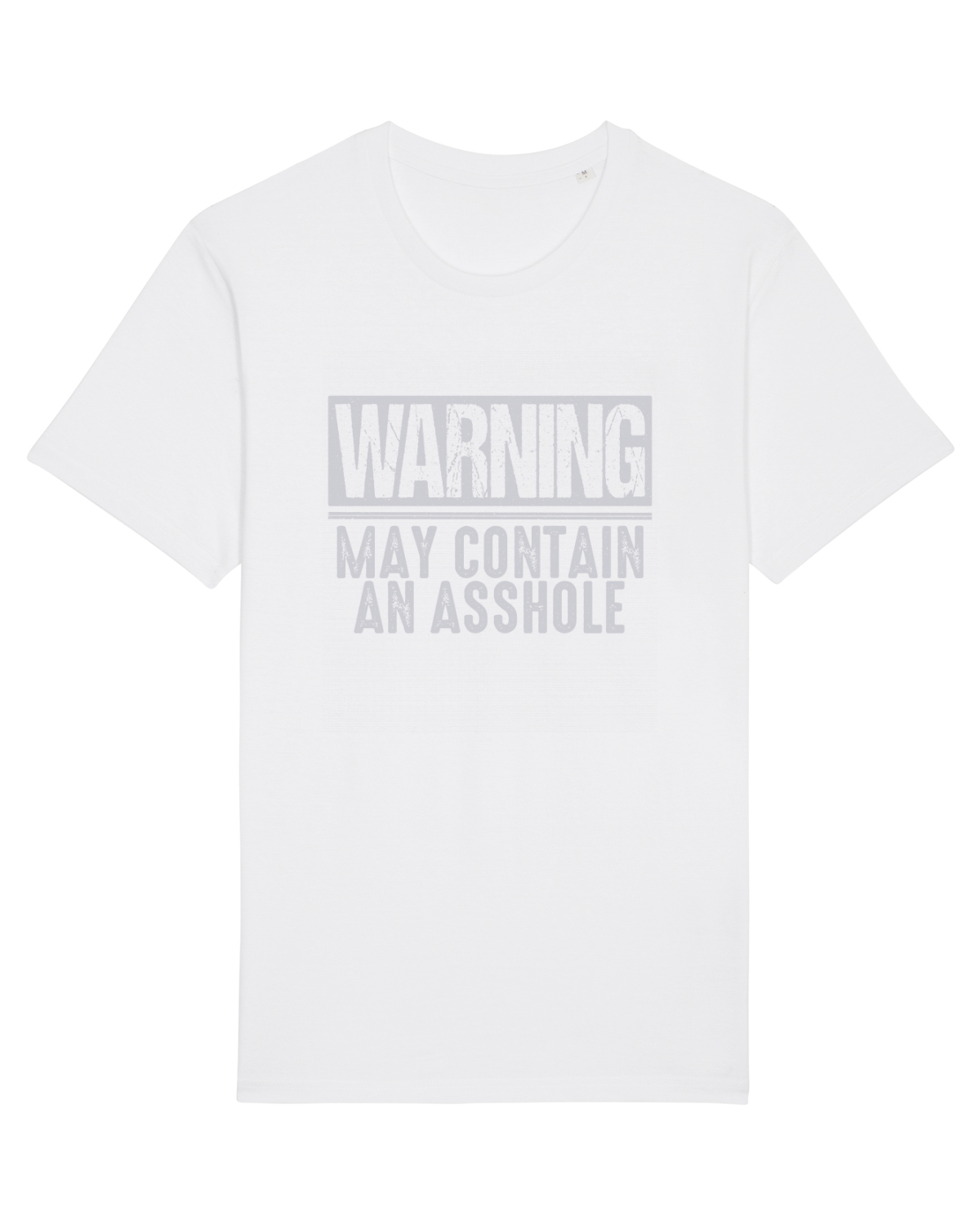 Tricou mânecă scurtă Unisex Rocker White