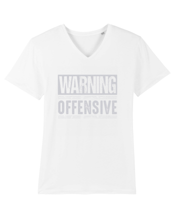 Warning Offensive White