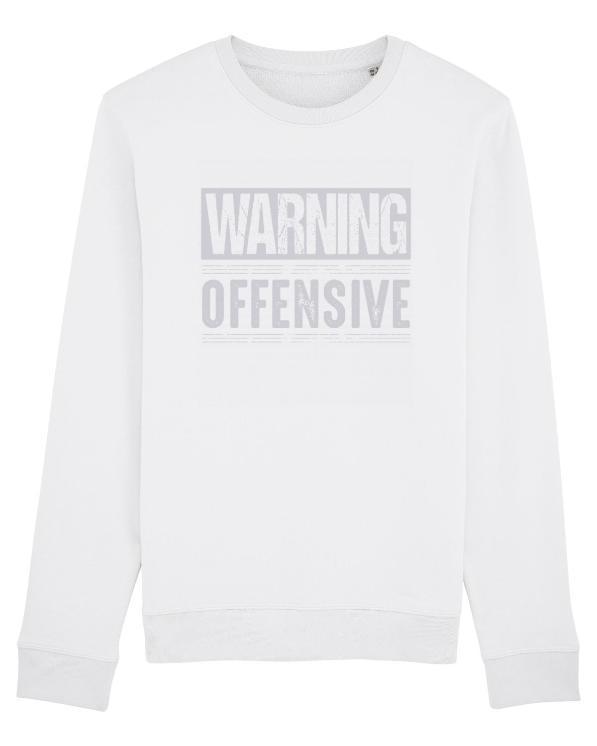 Bluză mânecă lungă Unisex Rise White