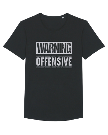 Warning Offensive Black