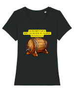 EU NU SUNT GRAS Tricou mânecă scurtă guler larg fitted Damă Expresser