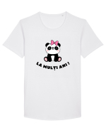 LA MULȚI ANI V1 Tricou mânecă scurtă guler larg Bărbat Skater