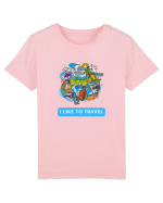 I LIKE TO TRAVEL Tricou mânecă scurtă  Copii Mini Creator