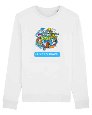 I LIKE TO TRAVEL White