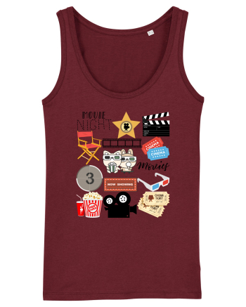 MOVIE NIGHT Burgundy