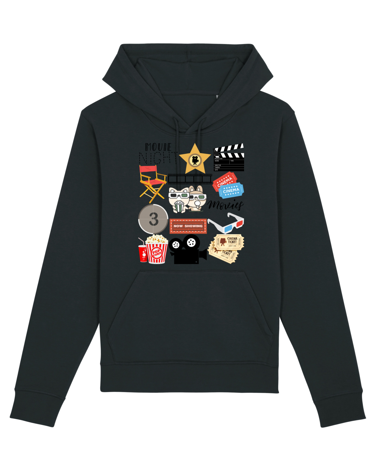 Hanorac Unisex Drummer Black