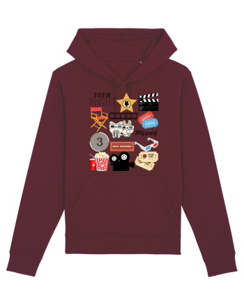 MOVIE NIGHT Burgundy
