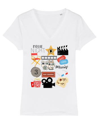 MOVIE NIGHT White