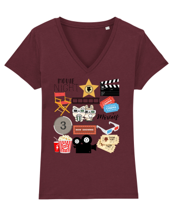 MOVIE NIGHT Burgundy
