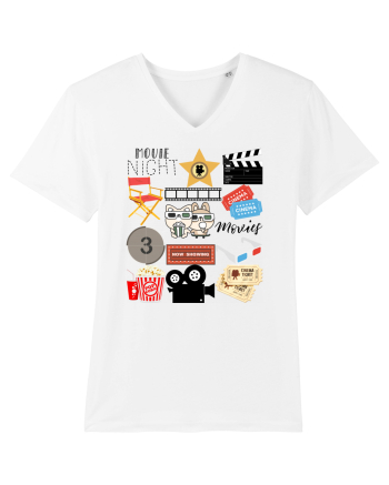 MOVIE NIGHT White