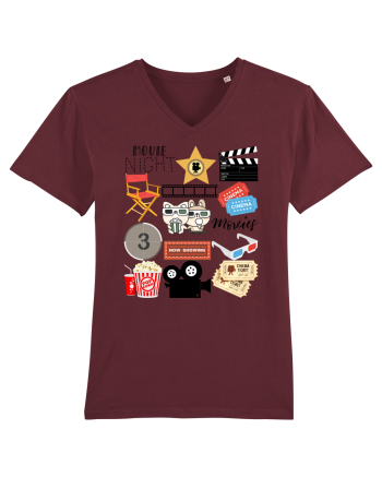 MOVIE NIGHT Burgundy