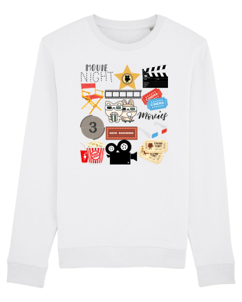 MOVIE NIGHT White