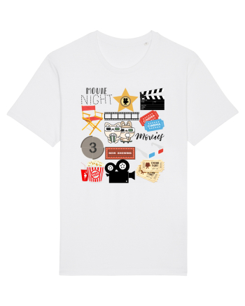 MOVIE NIGHT White