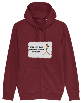 EU NU SUNT SLAB Burgundy