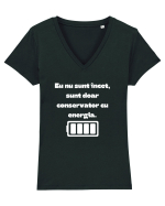CONSERVATOR CU ENERGIA Tricou mânecă scurtă guler V Damă Evoker