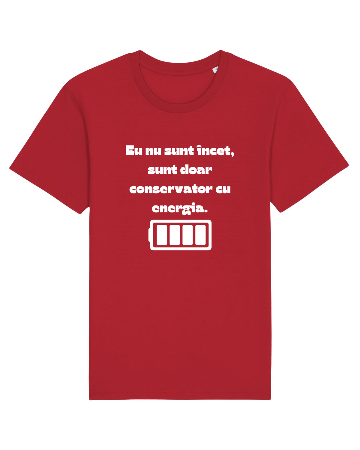 Tricou mânecă scurtă Unisex Rocker Red
