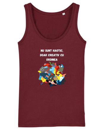 NU SUNT HAOTIC, DOAR CREATIV CU ORDINEA Burgundy
