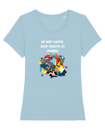 NU SUNT HAOTIC, DOAR CREATIV CU ORDINEA Sky Blue