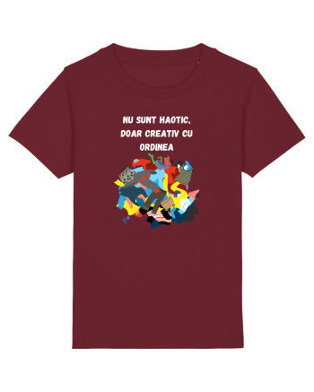 NU SUNT HAOTIC, DOAR CREATIV CU ORDINEA Burgundy