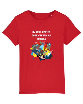 NU SUNT HAOTIC, DOAR CREATIV CU ORDINEA Red