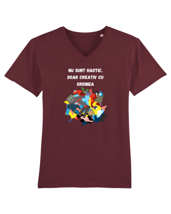 NU SUNT HAOTIC, DOAR CREATIV CU ORDINEA Burgundy