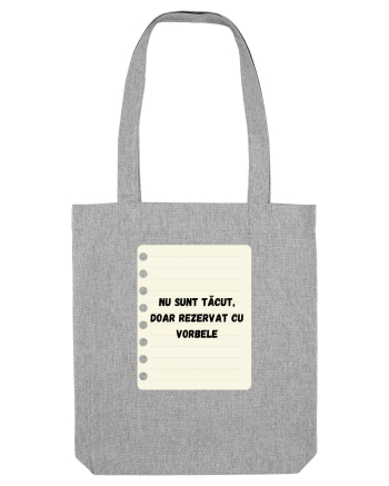 REZERVAT CU VORBELE Heather Grey