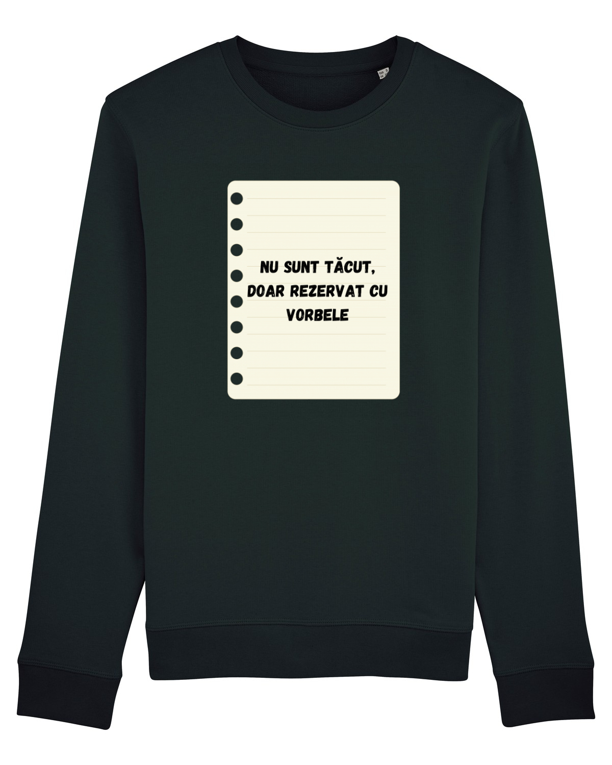 Bluză mânecă lungă Unisex Rise Black