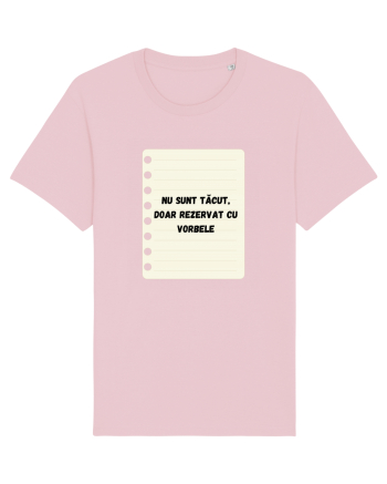 REZERVAT CU VORBELE Cotton Pink