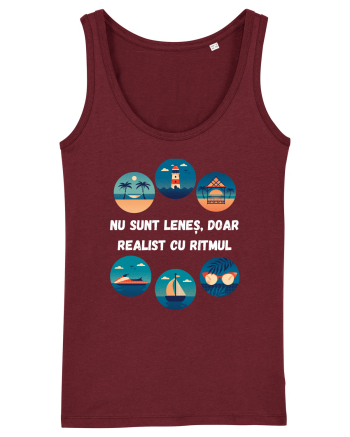 REALIST CU RITMUL Burgundy