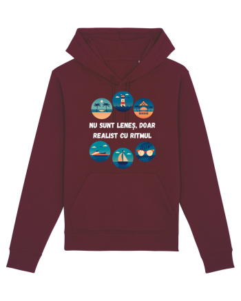REALIST CU RITMUL Burgundy