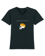AM DAT MODA PESTE CAP Tricou mânecă scurtă guler V Bărbat Presenter