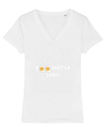 EGG-zact la tzanc! White