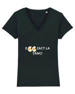 EGG-zact la tzanc! Tricou mânecă scurtă guler V Damă Evoker