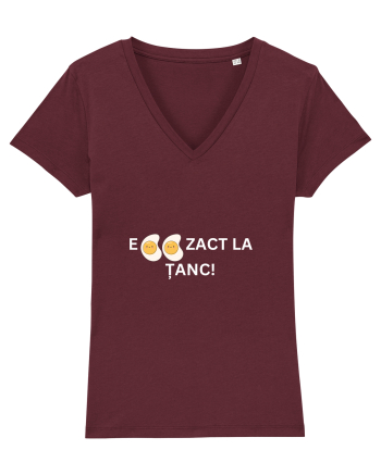EGG-zact la tzanc! Burgundy