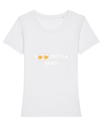 EGG-zact la tzanc! White