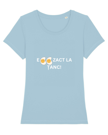 EGG-zact la tzanc! Sky Blue