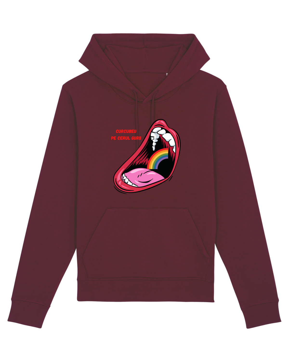 Hanorac Unisex Drummer Burgundy