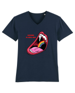 CURCUBEU PE CERUL GURII Tricou mânecă scurtă guler V Bărbat Presenter