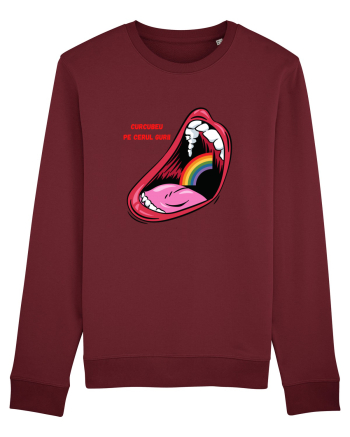 CURCUBEU PE CERUL GURII Burgundy
