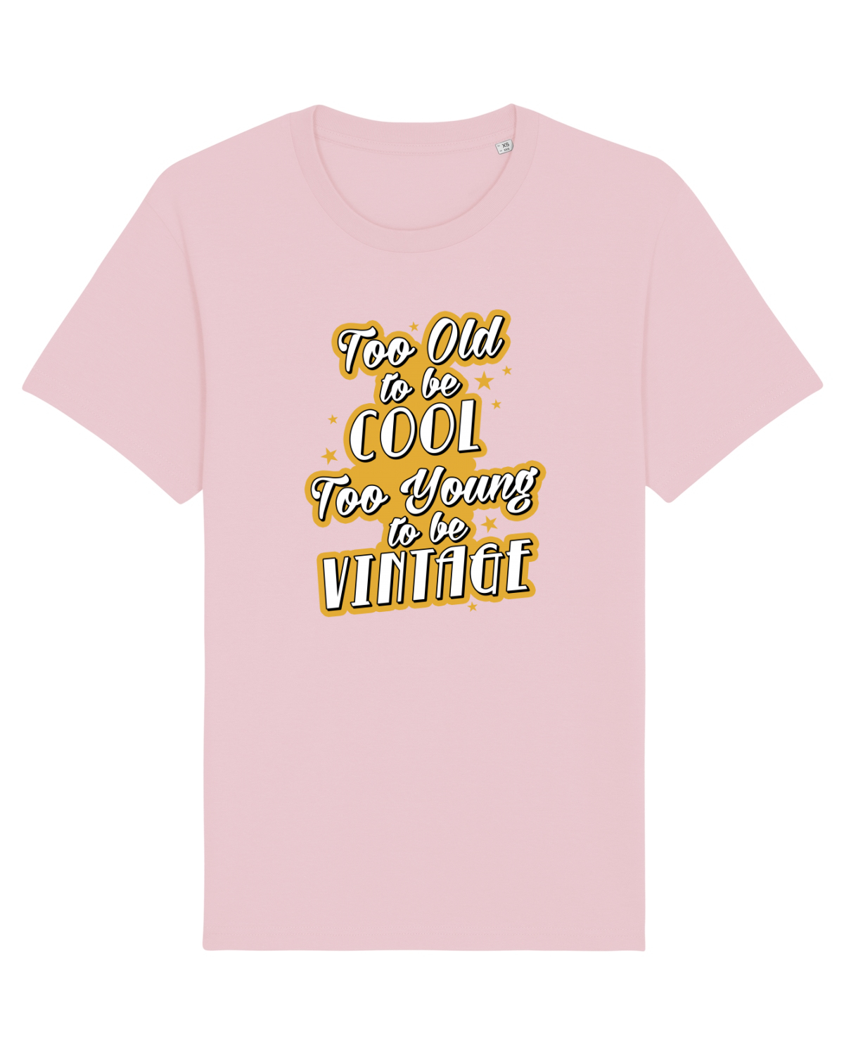 Tricou mânecă scurtă Unisex Rocker Cotton Pink