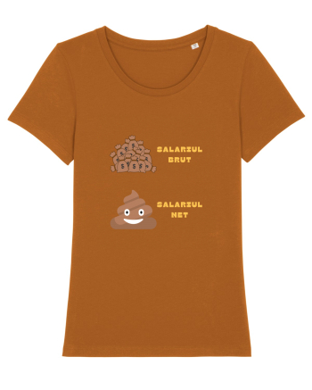SALARIU BRUT - SALARIU NET Roasted Orange
