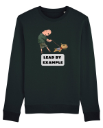 LEAD BY EXAMPLE Bluză mânecă lungă Unisex Rise