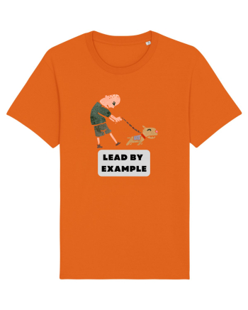 LEAD BY EXAMPLE Bright Orange