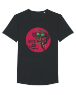 lets do magenta Tricou mânecă scurtă guler larg Bărbat Skater