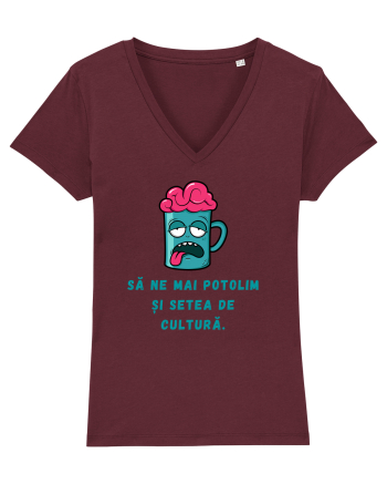 SĂ NE POTOLIM SETEA DE CULTURĂ Burgundy
